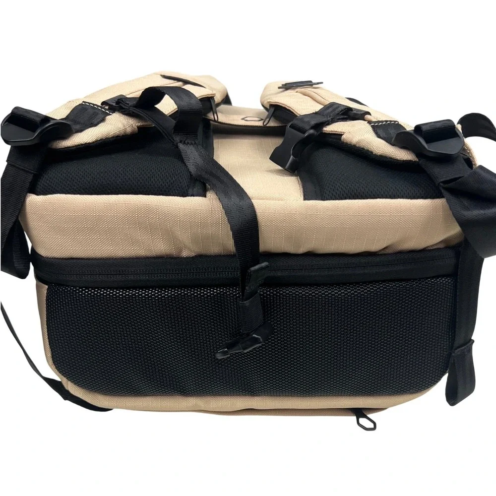 Solgaard‎ The Endeavor Backpack Sand Beige Laptop Travel Bag Mens NWOT